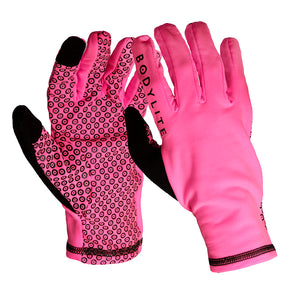 Pink Reflective Gloves