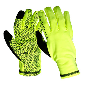 Neon Yellow Gloves