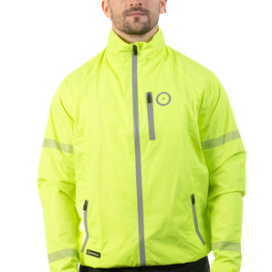 Neon Yellow Reflective Jacket