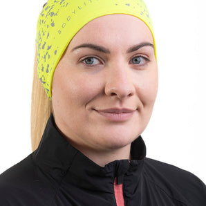 Neon Yellow Reflective Headband